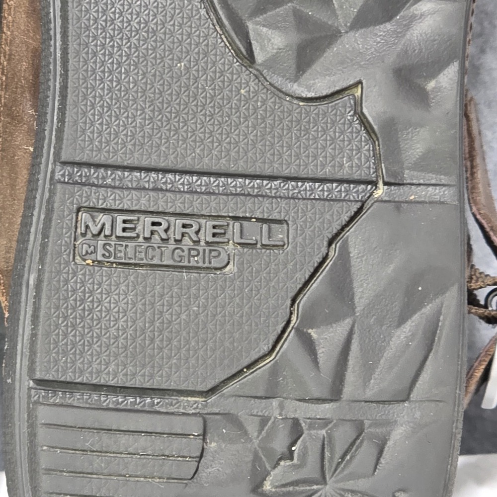 Merrell Brown Leather - Around Town - Back Strap - Sandal - Size US 10 Women's - Picture 8 of 9